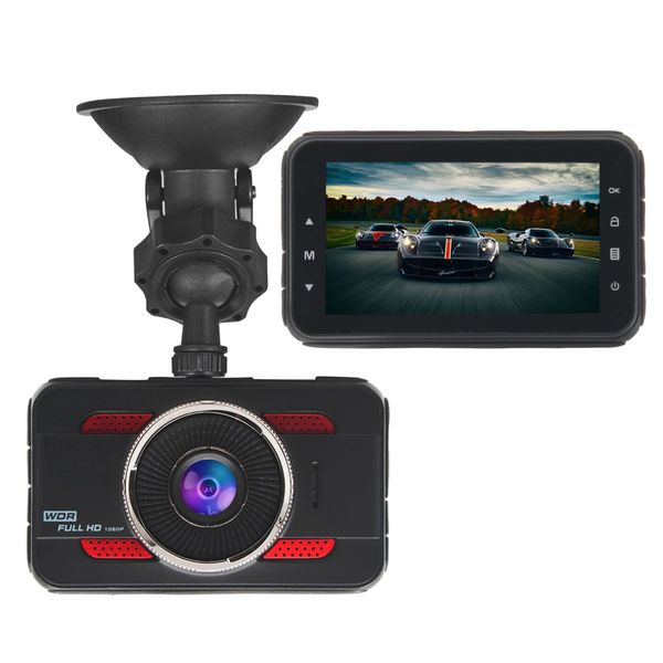 Olcor Full HD Car Dash Camera Video Recorder - Wide Angle