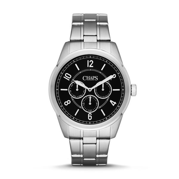 CHAPS Mens CHP7019 Bransen Multi Silver Stainless Steel Watch
