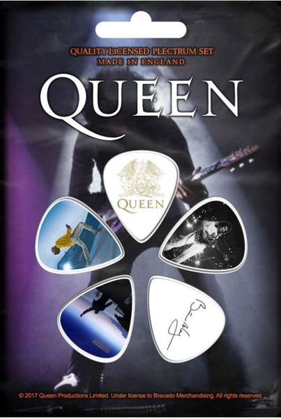 Queen: Brian May - 5 Pack Guitar Plectrums (Parallel Import)