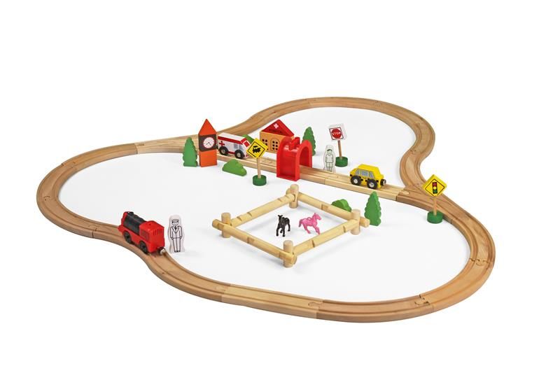 Jeronimo Wooden Train Set - Horses