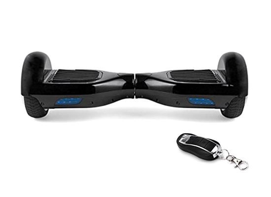 6.5 Inch Self-Balancing Hoverboard with Remote - Black