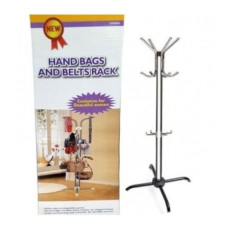 Bamboo Clothes Coat Rack Garment Stand Shelf Tree Hanger Bag Hat Hook Holder  - Amazingooh Wholesale