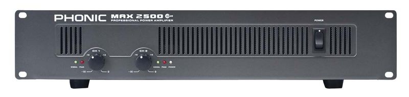 PHONIC Max 2500 Plus Power Amplifier