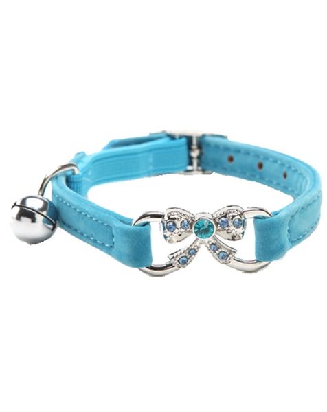 Doggie Hillfigher - Infinity Cat &amp; Dog Collar - Blue