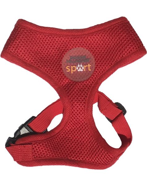 Doggie Hillfigher - Red Sport Harness &amp; Lead Set - Small