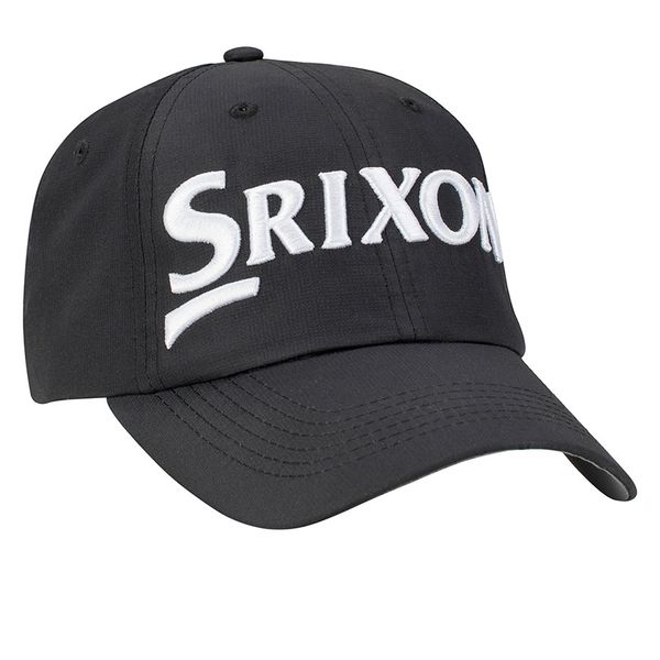 Srixon Tour Dry Adjustable Golf Cap - Black &amp; White