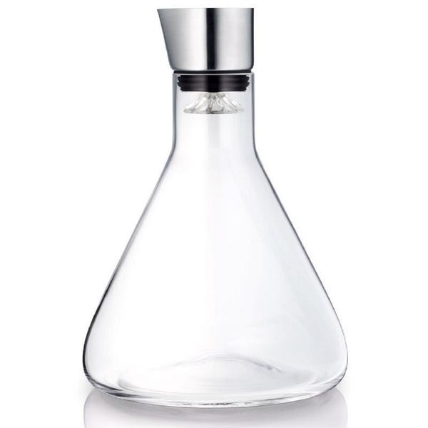 blomus Wine Decanter with Aerator and Pourer Lid - Delta