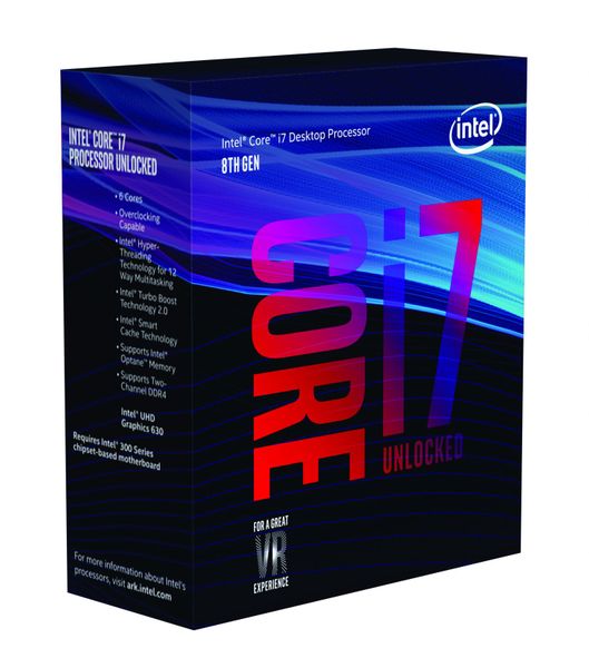 INTEL 8TH GEN CORE I7 8700 3.2GHZ 6-CORE 12MB SOCKET 1151-V2 CPU &amp; FAN