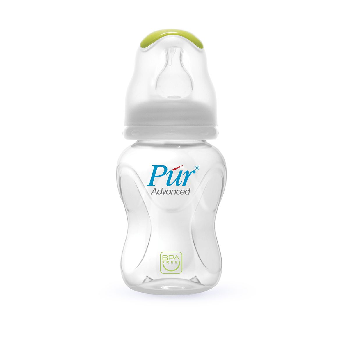 Glass 60ml (2 oz) Baby Feeding Bottle – Pink Purple | Anti-Colic | Premium Quality