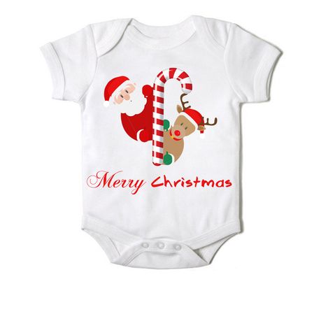 Christmas best sale short onesie