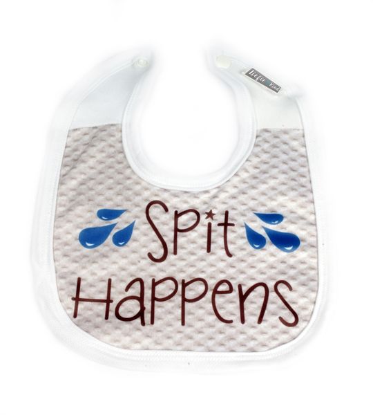 LiefieKind Junior "Spit Happens" Bib