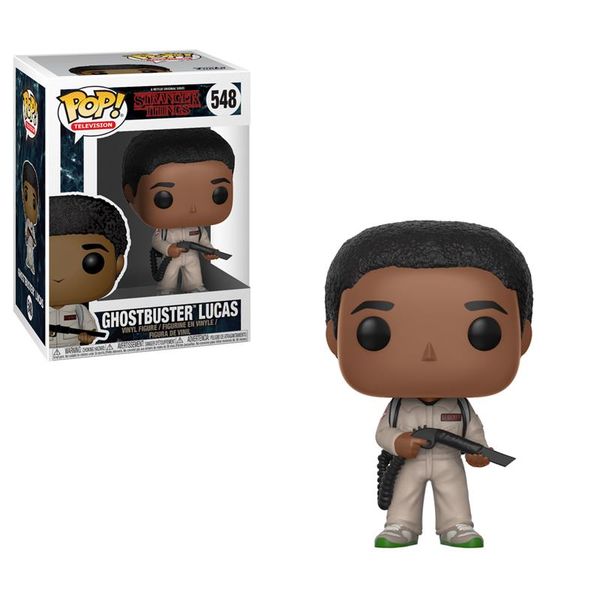 Funko Pop Stranger Things - Lucas Ghostbuster