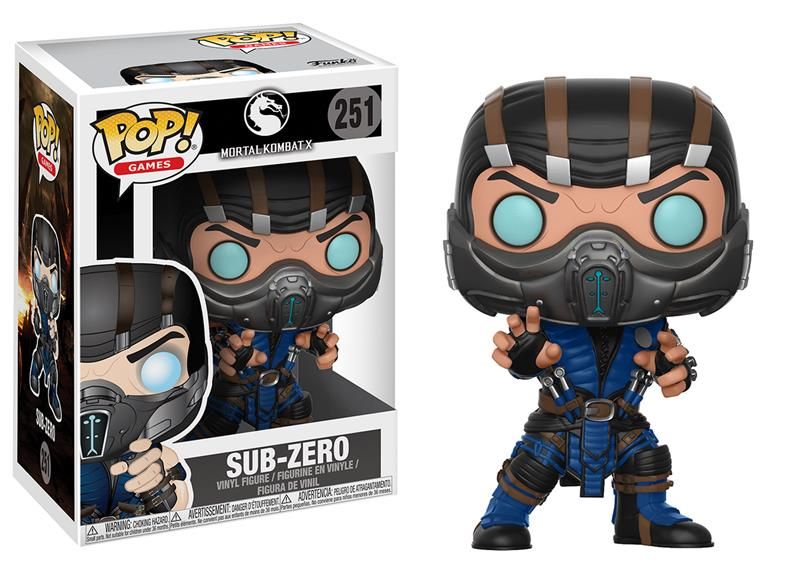 Funko Pop Games Mortal Combat - Subzero With Chase