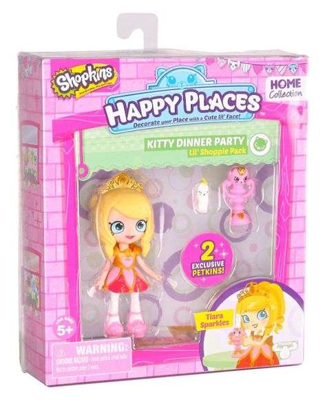 Shopkins Happy Places Doll - Tiara Sparkles