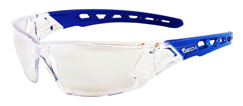 Bramhope - Spectacle Geri Grey Blue Rubber Temple