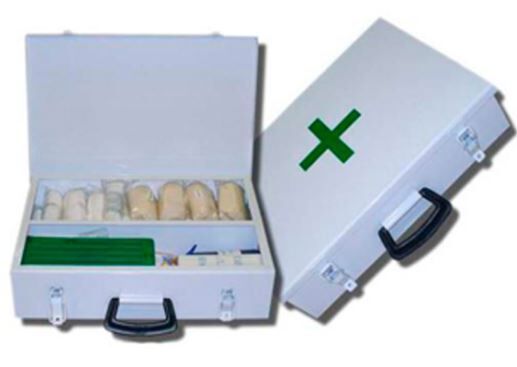 Bramhope - First Aid Kit Rag 7 In Metal Box