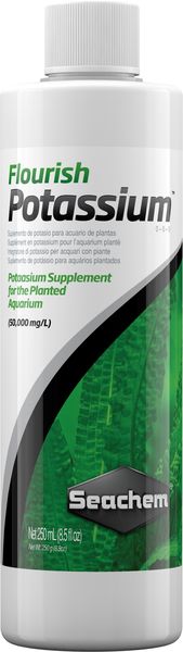 Seachem Flourish Potassium for Planted Aquariums - 250ml
