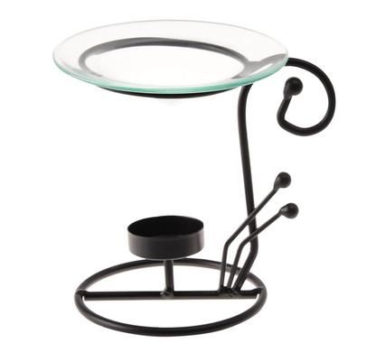 Oil Burner with Glass Bowl - 13.5cm