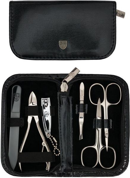 Kellermann 3 Swords Manicure Set 3 - Black