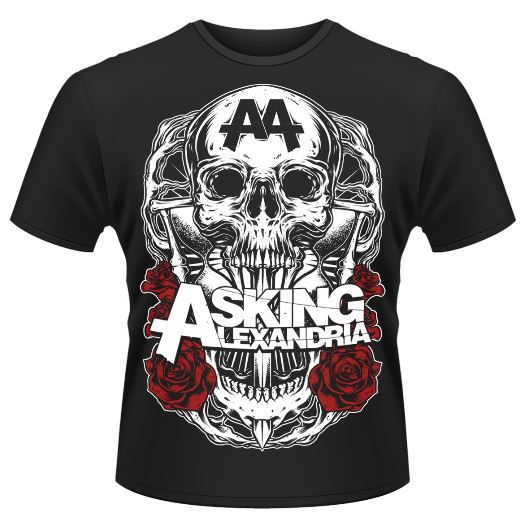 Asking Alexandria: Black Shadow T-Shirt (Parallel Import)