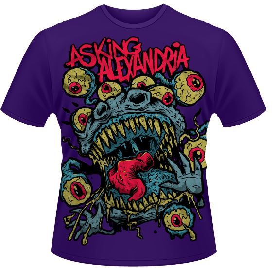 Asking Alexandria: Eyeballs T-Shirt (Parallel Import)