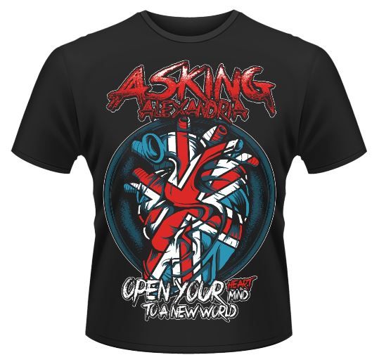 Asking Alexandria: Heart Attack T-Shirt (Parallel Import)