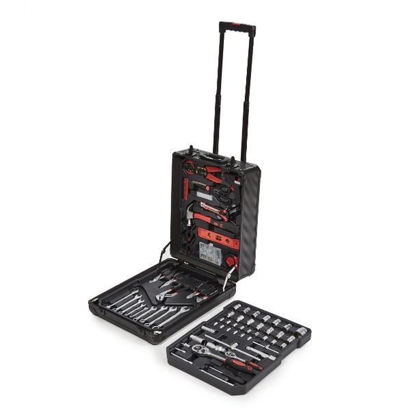 La fermete 488 Piece Combination Wrench Tool Box Set &amp; Trolley Case
