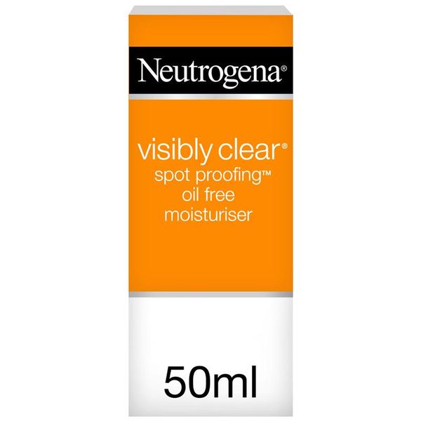 Neutrogena, Face Cream, Visibly Clear, Spot Proofing, Oil-free Moisturiser, 50ml