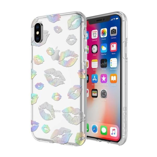 Incipio Design Classic Cover for Apple iPhone X / 10 - Holographic Kisses