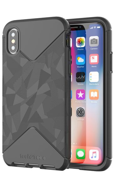 Tech21 Evo Tactical iPhone X/10 Cover - Black