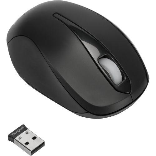 Targus Ambidextrous 1600DPI USB Wireless Optiocal Mouse - Black