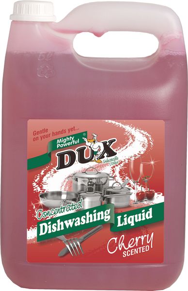 Dux Dishwashing Liquid Cherry - 4 x 5L