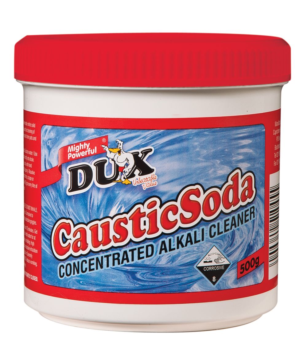 Dux Caustic Soda Flakes 12 x 500g Shop Today. Get it Tomorrow