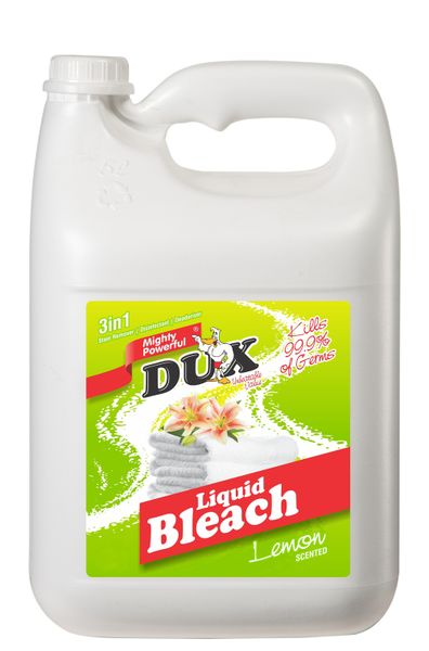 Dux Lemon Liquid Bleach - 4 x 5L