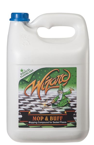 Wizard Mop And Buff - 4 x 5L