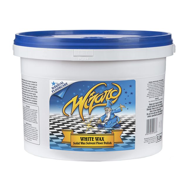 Wizard White Wax - 4 x 5L