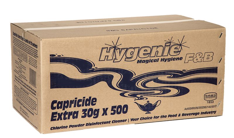 Hygenie Capricide Extra 30Grams - 500 x 30g