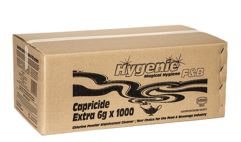 Hygenie Capricide Extra 6Grams - 1000 x 6g