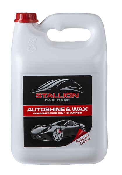 Stallion Autoshine &amp; Wax - 4 x 5L
