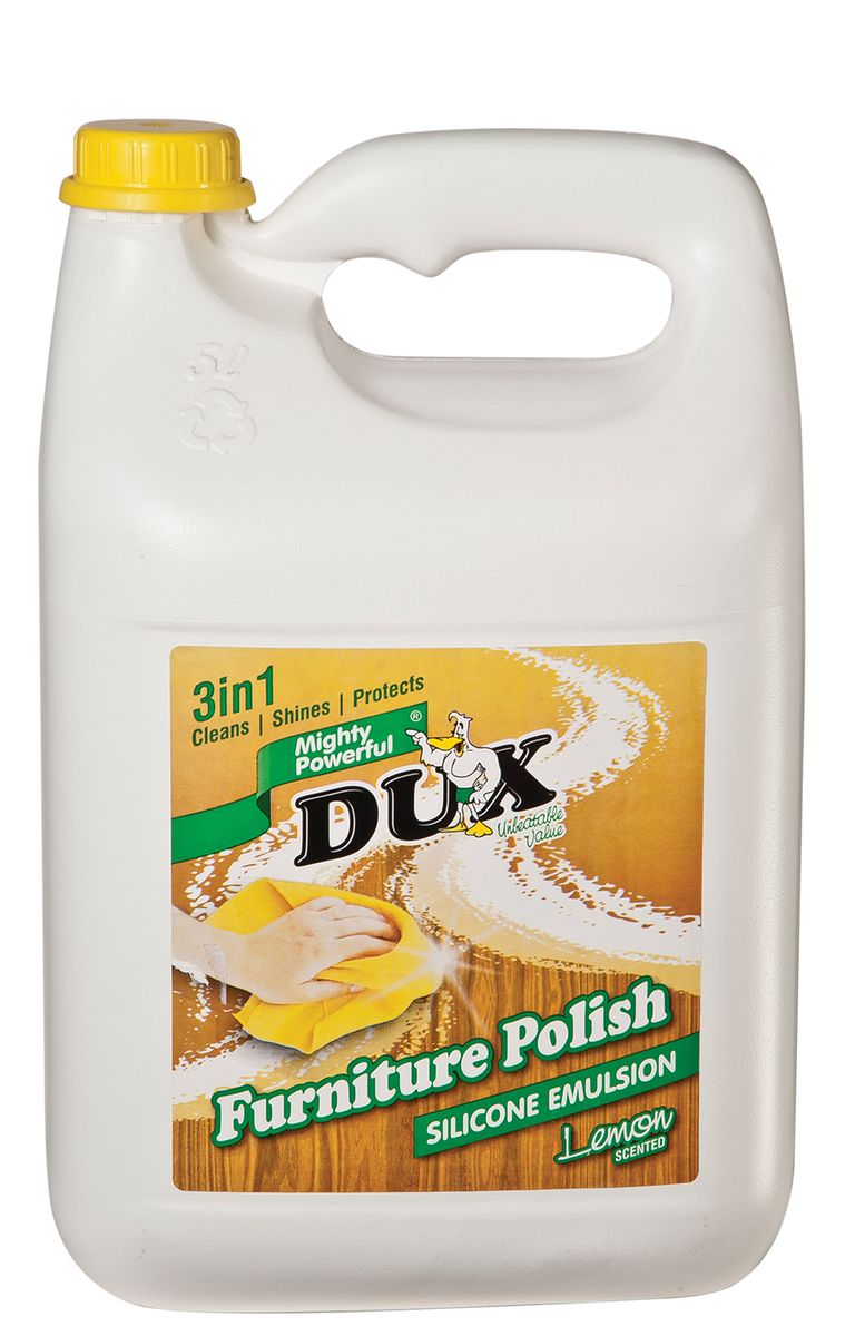 Dux Furniture Polish 4 x 5L Shop Today. Get it Tomorrow!