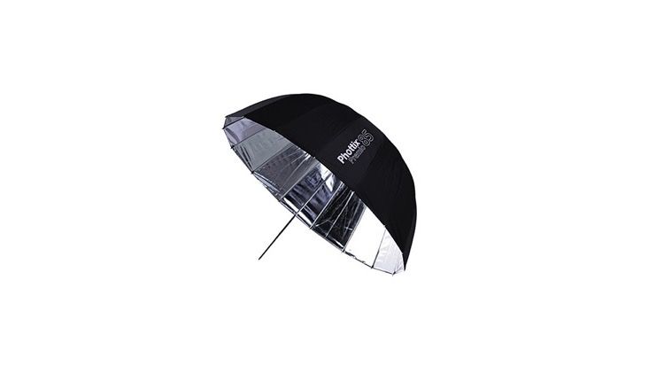 Phottix Premio Reflective Umbrella 85m - Silver/Black