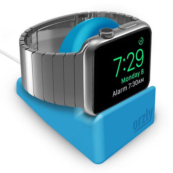 Orzly Night Stand Mini for Apple Watch Series 1/2/3 - Blue