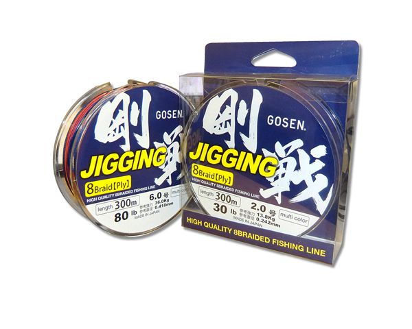 Gosen Jigging Braid 8x300m - 80LB