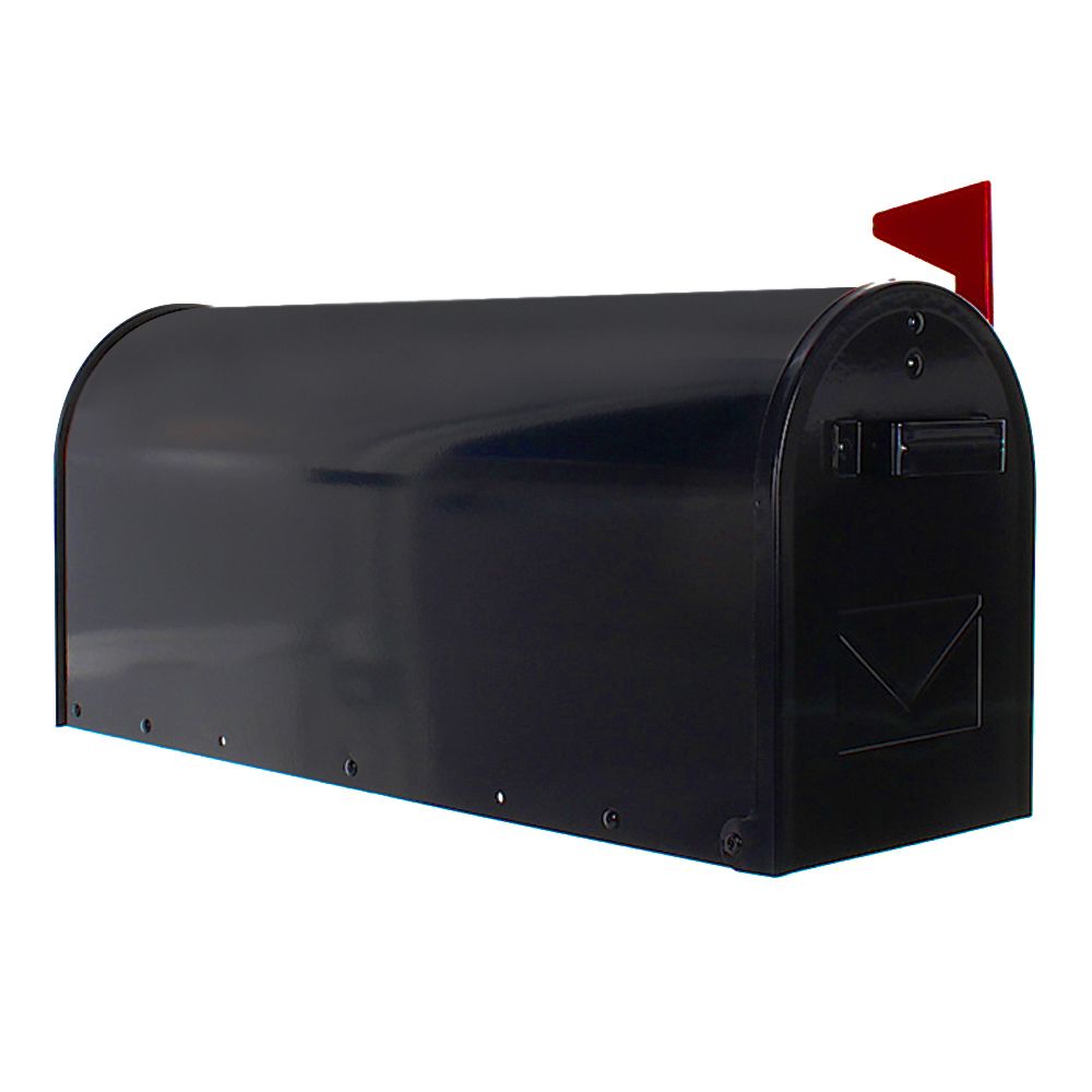 Rottner Steel US-Mailbox - Black | Shop Today. Get it Tomorrow ...