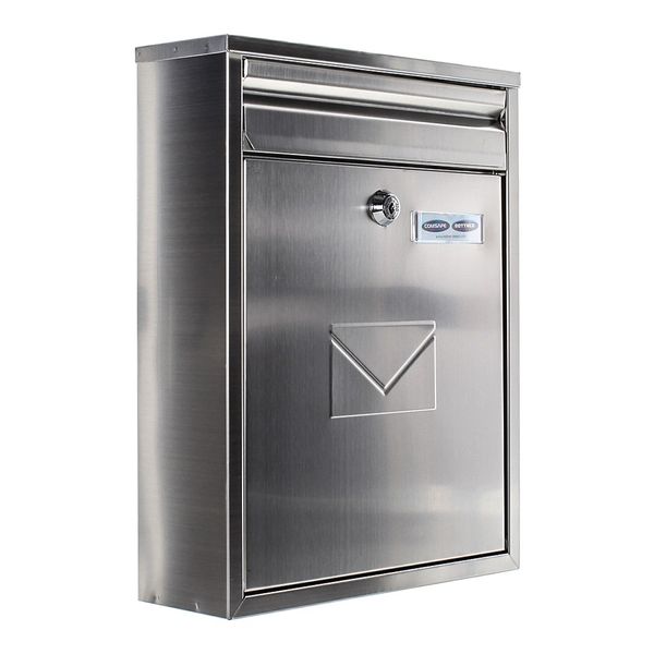 Rottner Stainless Steel Como Letterbox