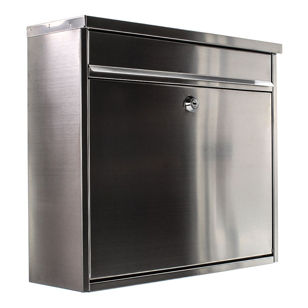 Rottner Stainless Steel Hochhaus Ii Letterbox | Shop Today. Get it ...