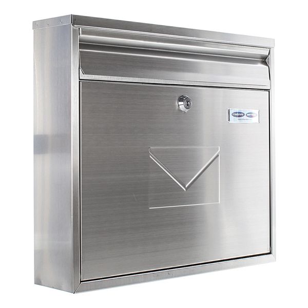 Rottner Stainless Steel Teramo Letterbox