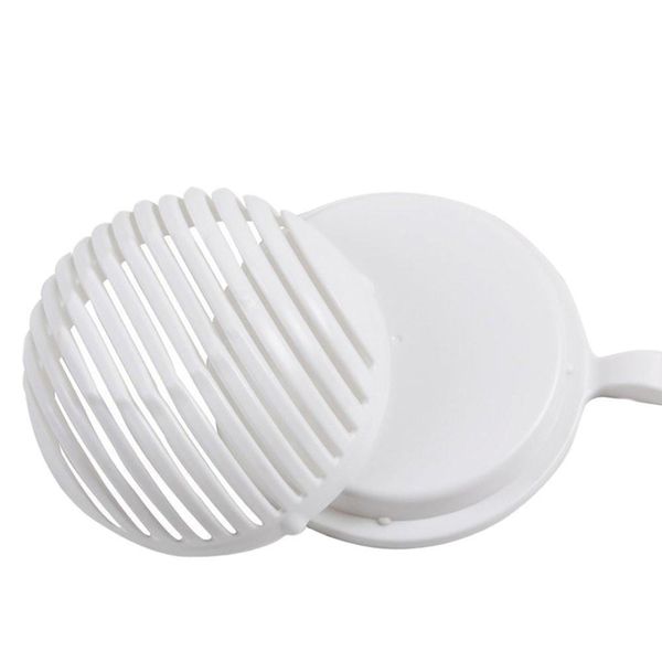 OzzyHome Easy Salad Slicer with Washer &amp; Cutter Bowl