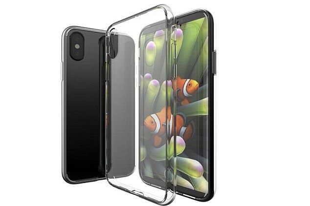 Soft TPU Phone Case for iPhone 8X - Clear