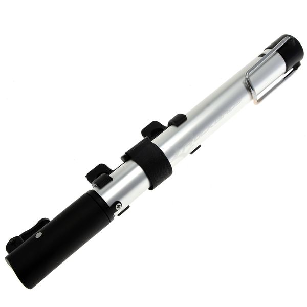 Rockbros Aluminium Alloy Bicycle Pump - Silver